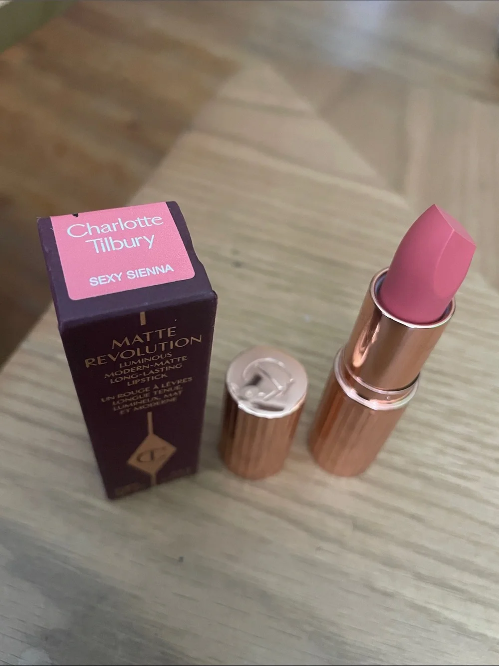 Charlotte Tilbury Matte Revolution Lipstick - Sexy Sienna Rose Pink